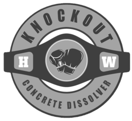 KNOCKOUT H W CONCRETE DISSOLVER logo