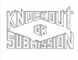KNOCKOUT OR SUBMISSION logo