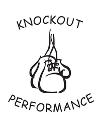 KNOCKOUT PERFORMANCE logo