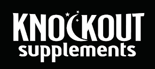 KNOCKOUT SUPPLEMENTS logo