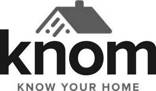 KNOM KNOW YOUR HOME logo