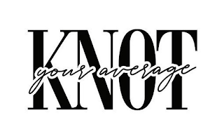 KNOT YOUR AVERAGE logo