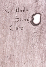 KNOTHOLE STORY CARD logo
