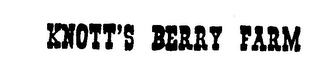 KNOTT'S BERRY FARM logo