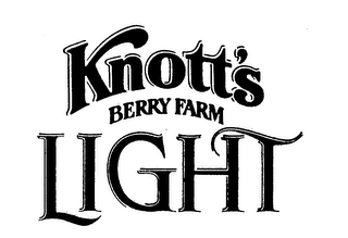 KNOTT'S BERRY FARM LIGHT logo