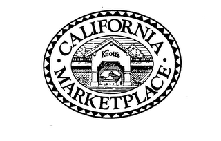 KNOTT'S CALIFORNIA MARKETPLACE logo