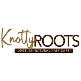KNOTTYROOTS LOCS NATURAL HAIR CARE logo