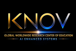 KNOV GLOBAL WORLDWIDE RESEARCH CENTER OF EDUCATION AI ENHANCED SYSTEMS logo
