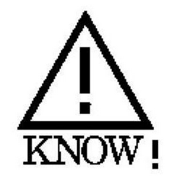KNOW ! ! logo