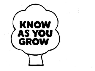 KNOW AS YOU GROW logo