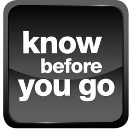 KNOW BEFORE YOU GO logo
