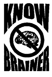 KNOW BRAINER logo