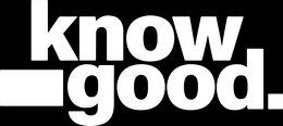 KNOW GOOD. logo