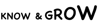 KNOW & GROW logo