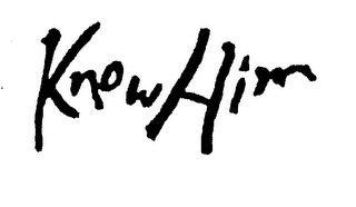 KNOW HIM logo