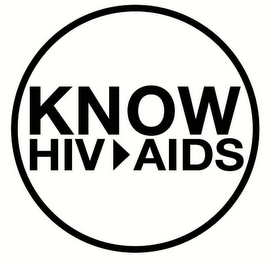 KNOW HIV AIDS logo