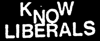 KNOW LIBERALS logo