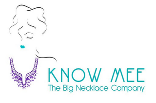 KNOW MEE THE BIG NECKLACE COMPANY logo