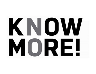 KNOW MORE! NO MORE! logo