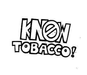 KNOW TOBACCO logo