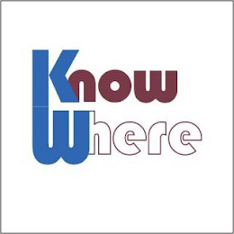 KNOW WHERE logo