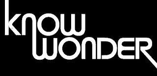 KNOW WONDER logo