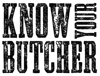 KNOW YOUR BUTCHER logo
