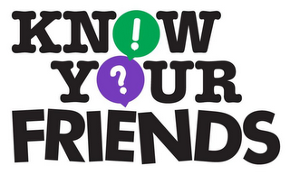 KNOW YOUR FRIENDS logo