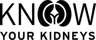 KNOW YOUR KIDNEYS logo