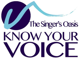 KNOW YOUR VOICE THE SINGER'S OASIS logo