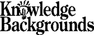KNOWLEDGE BACKGROUNDS logo
