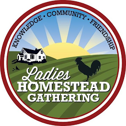 KNOWLEDGE COMMUNITY FRIENDSHIP LADIES HOMESTEAD GATHERING logo