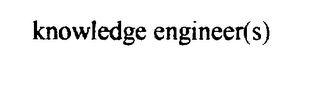 KNOWLEDGE ENGINEER(S) logo