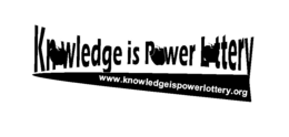 KNOWLEDGE IS POWER LOTTERY WWW.KNOWLEDGEISPOWERLOTTERY.ORG logo