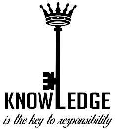 KNOWLEDGE IS THE KEY TO RESPONSIBILITY logo