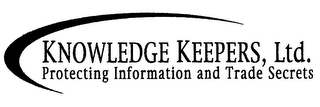 KNOWLEDGE KEEPERS, LTD.  PROTECTING INFORMATION AND TRADE SECRETS logo