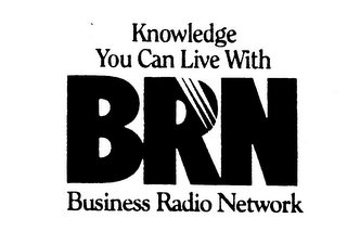 KNOWLEDGE YOU CAN LIVE WITH BRN BUSINESS RADIO NETWORK logo