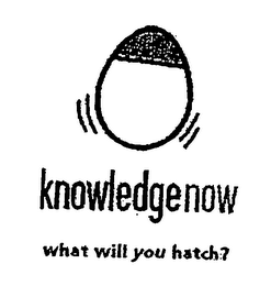 KNOWLEDGENOW WHAT WILL YOU HATCH? logo