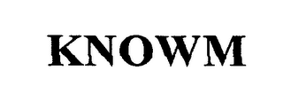 KNOWM logo