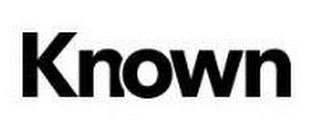 KNOWN logo