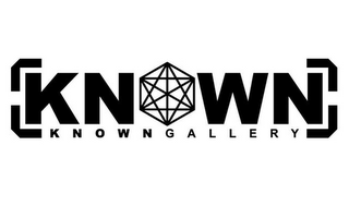 KNOWN KNOWN GALLERY logo