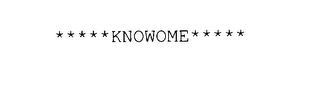 *****KNOWOME***** logo