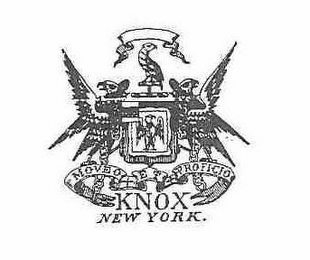 KNOX NEW YORK. MOVEO ET PROFICIO logo