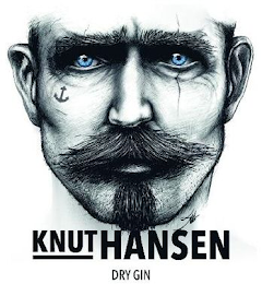KNUT HANSEN DRY GIN logo