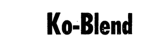 KO-BLEND logo