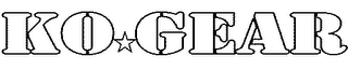 KO GEAR logo