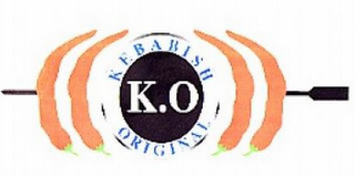 K.O KEBABISH ORIGINAL logo