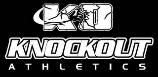 KO KNOCKOUT ATHLETICS logo