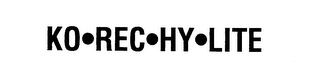KO REC HY LITE logo
