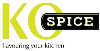 KO SPICE FLAVOURING YOUR KITCHEN logo